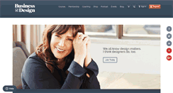 Desktop Screenshot of businessofdesign.com